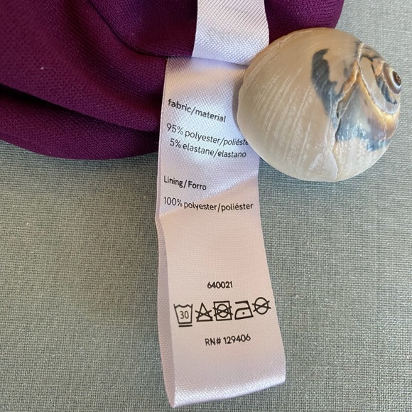 VENUS Ruched Body Con Dress XS Fuchsia - Picture 7 of 9